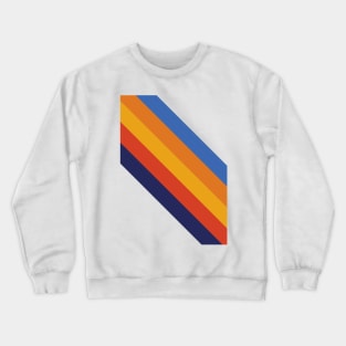 Retro 70s lines Crewneck Sweatshirt